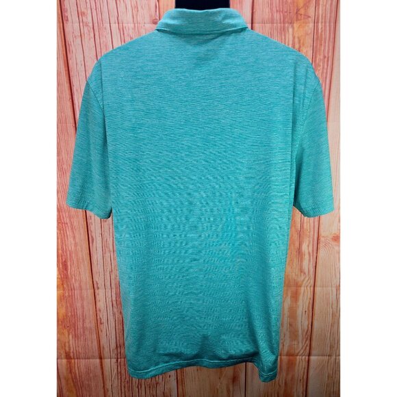 Vineyard Vines Mens Performance Polo Shirt Large Turquoise - Picture 2 of 8